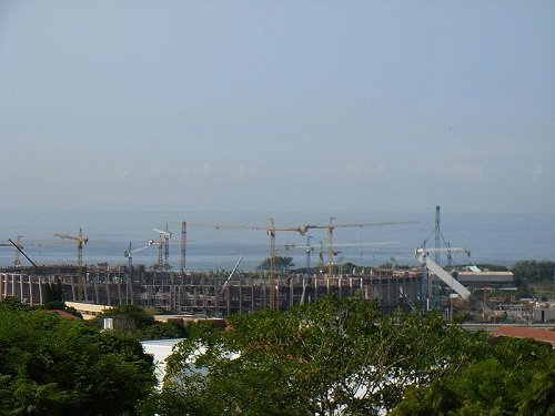 Durban Stadium - Under Construction Durban Stadium - Under Construction