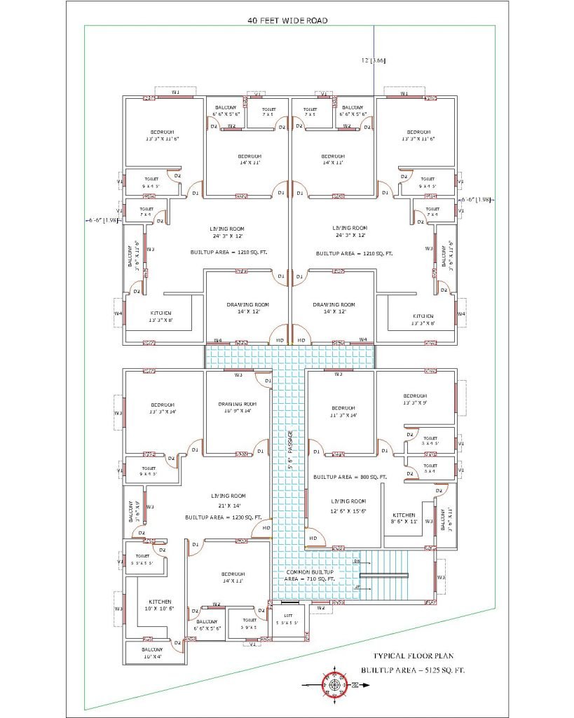 Typical Floor Plan